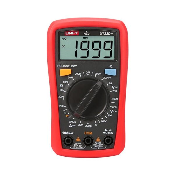 UNI-T UT33D+ Palm Digital Multimeter